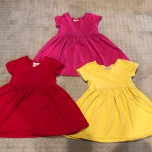 Lot of 3 Hanna Play Dresses 100 4T - GUC